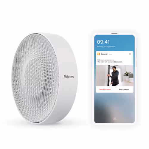 Détecteur intelligent avec voyant de statut